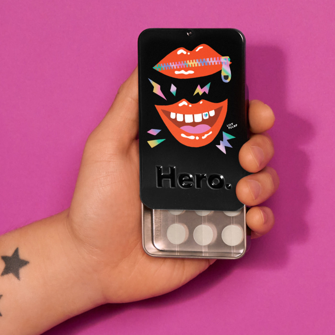 Hero x Lily Fulop Pride Month Patch Case